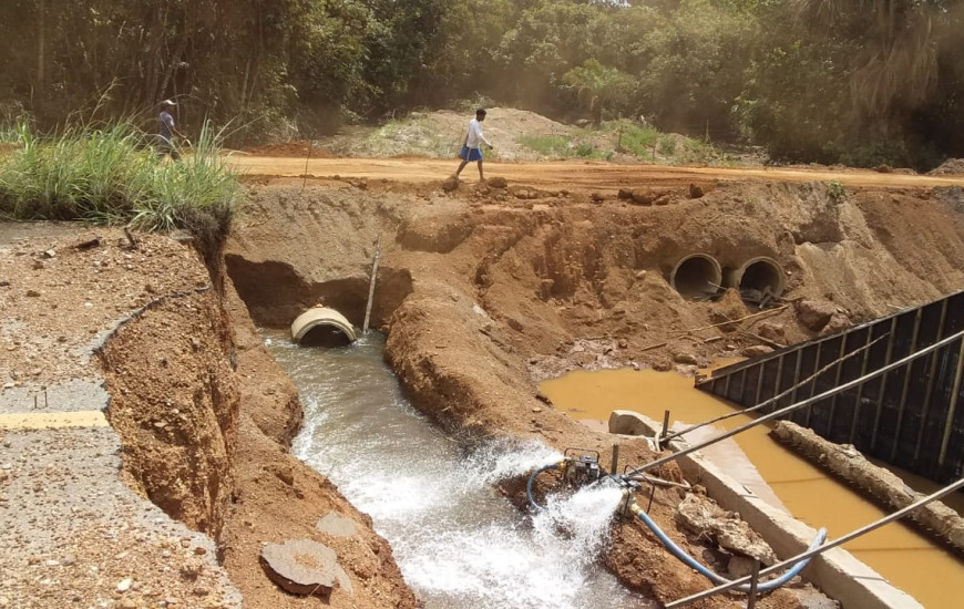 Obras começaram em setembro deste ano
