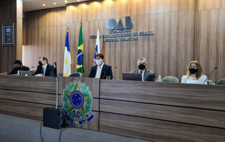Conselho da OAB Tocantins.