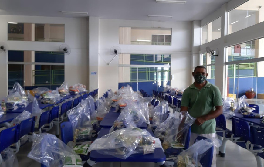 Montagem dos kits de alimentação 