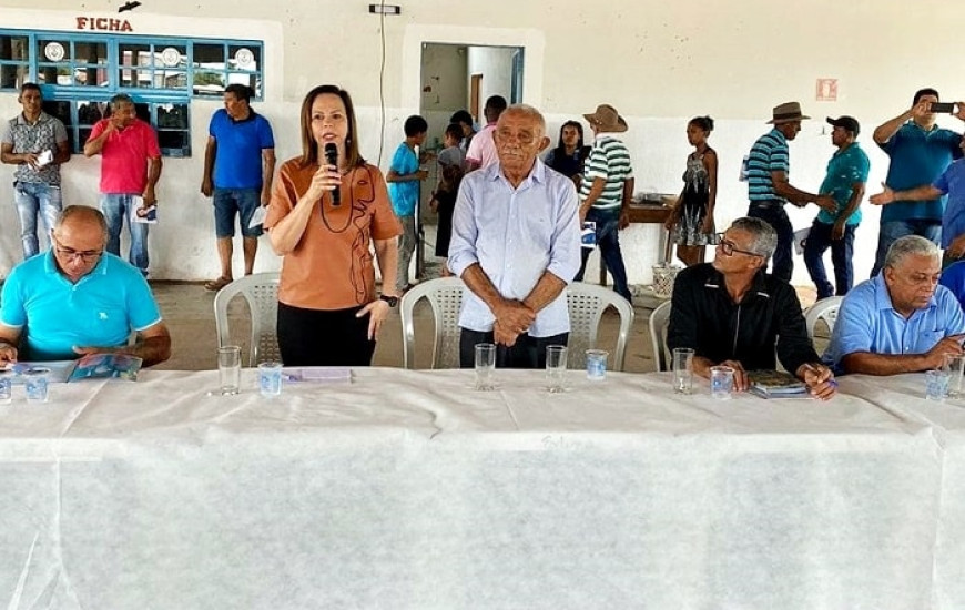 Dorinha em filiação em Araguatins 