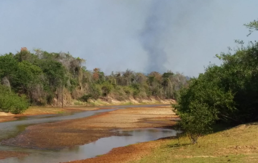 Leito do Rio Javaés na Ilha do Bananal