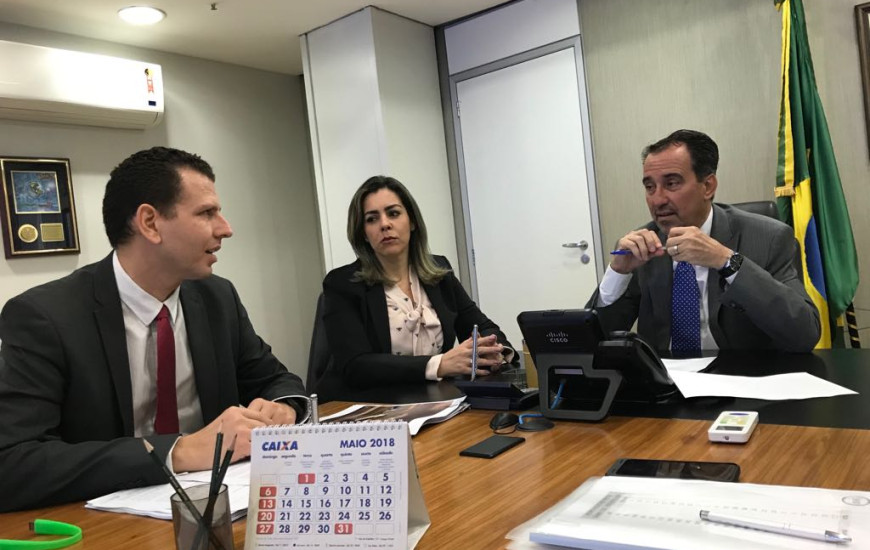 Cinthia, Whisllay e Occhi tratam de investimentos na Saúde do Tocantins
