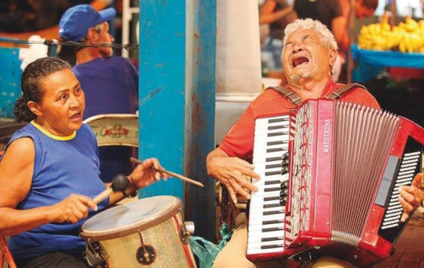 Joaquim tocava nas feiras de Palmas ao lado da esposa