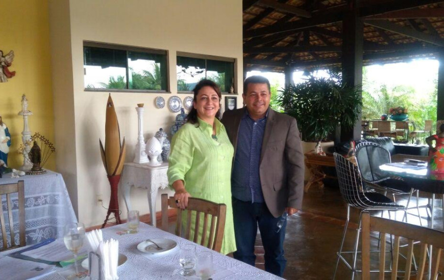 Senadora Kátia Abreu e Vereador Folha
