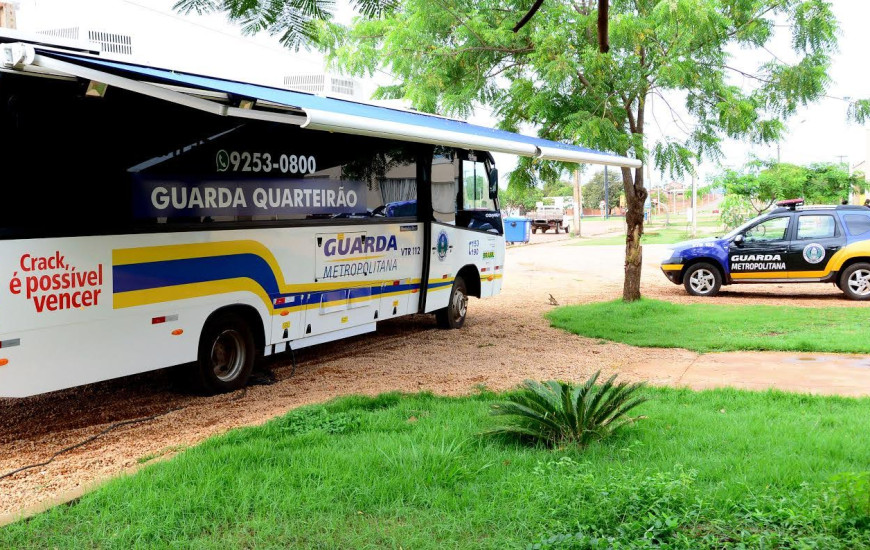 A equipe do Guarda Quarteirão atuou no caso