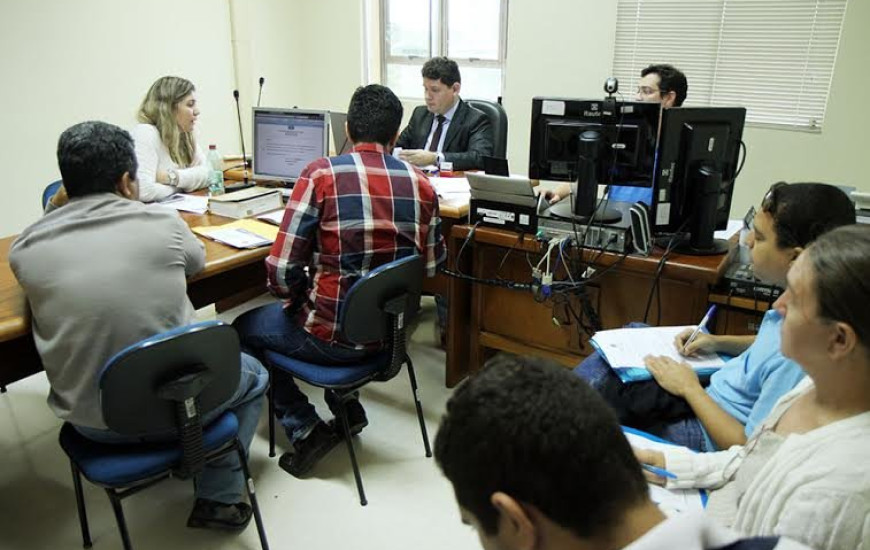 São realizadas 74 audiências por dia, em média