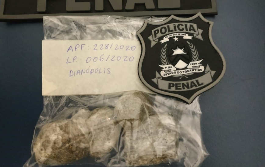 Substância análoga a maconha flagrada com mulheres na CPP de Dianópolis
