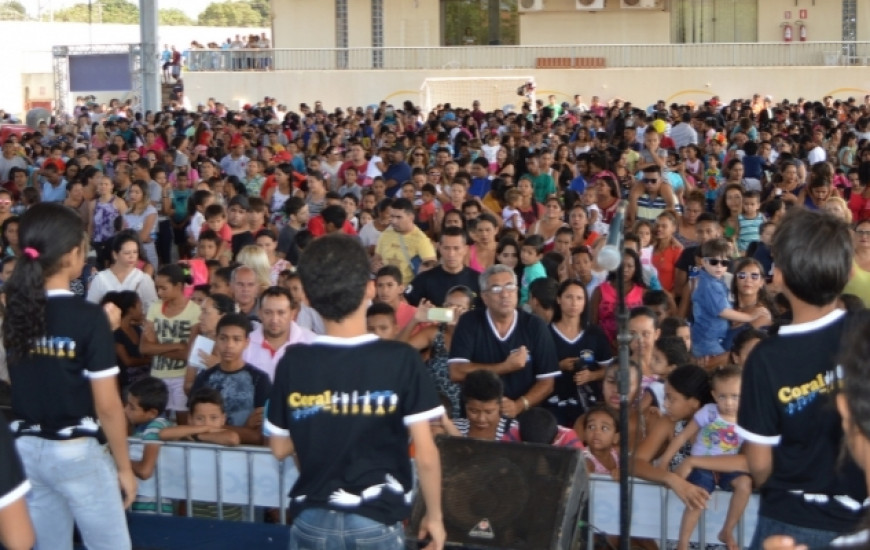 Projeto ciranda acontece no dias das crianças