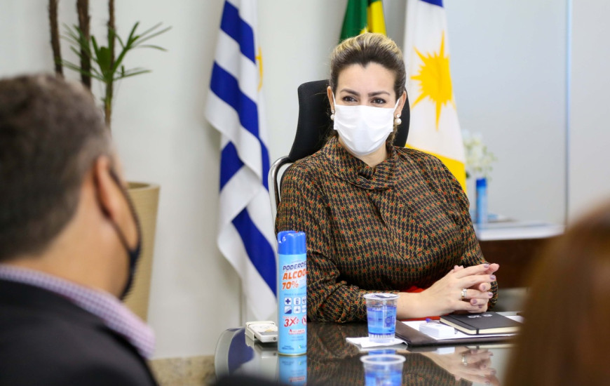 Prefeita de Palmas, Cinthia Ribeiro (PSDB).
