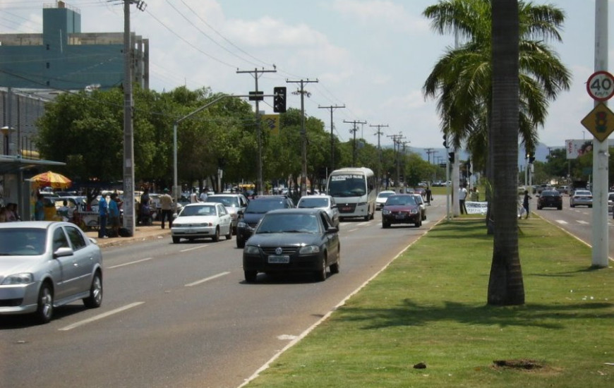 Acidente ocorreu na Avenida JK, em Palmas