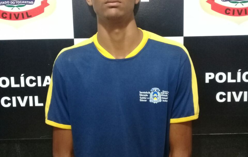 Gabriel Neres Dias, detido pela polícia