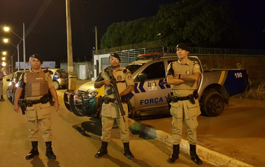 Abordagens foram realizadas em pessoas e veículos
