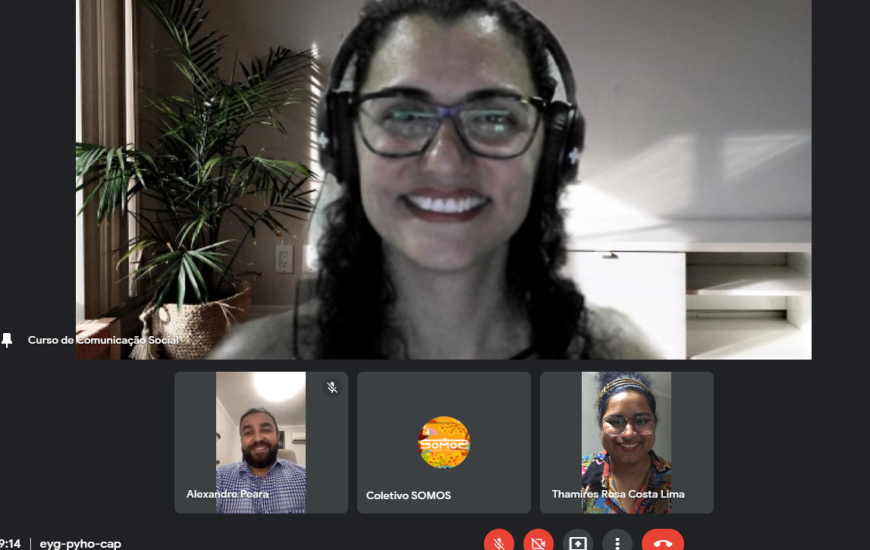 A solicitação ocorreu em reunião virtual com a Profa. Dra. Valquíria Guimarães