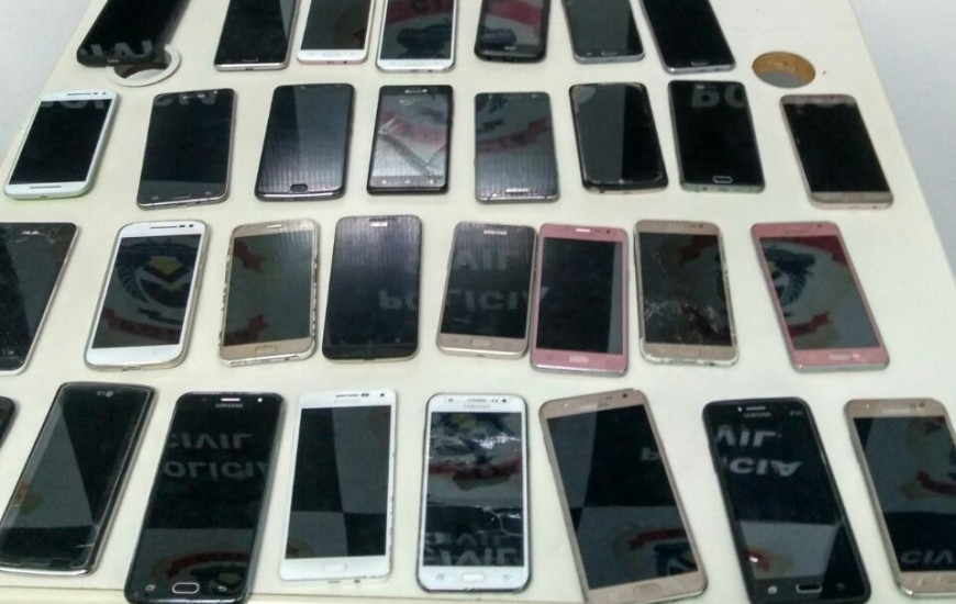 Telefones são recuperados e devolvidos aos proprietários