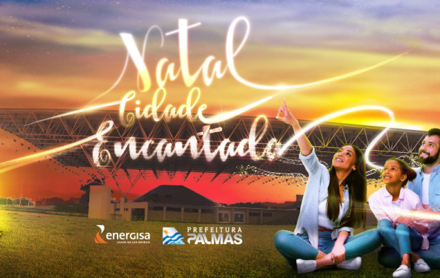 Toda a cidade de Palmas receberá iluminação e decoração de Natal