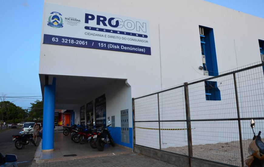 Sede antiga do Procon na 104 Sul