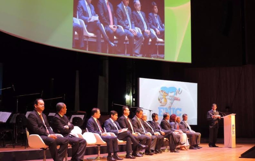 Roberto Pires em evento na Bahia