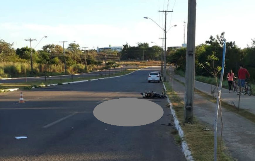 Vítima faleceu após moto que conduzia bater em poste