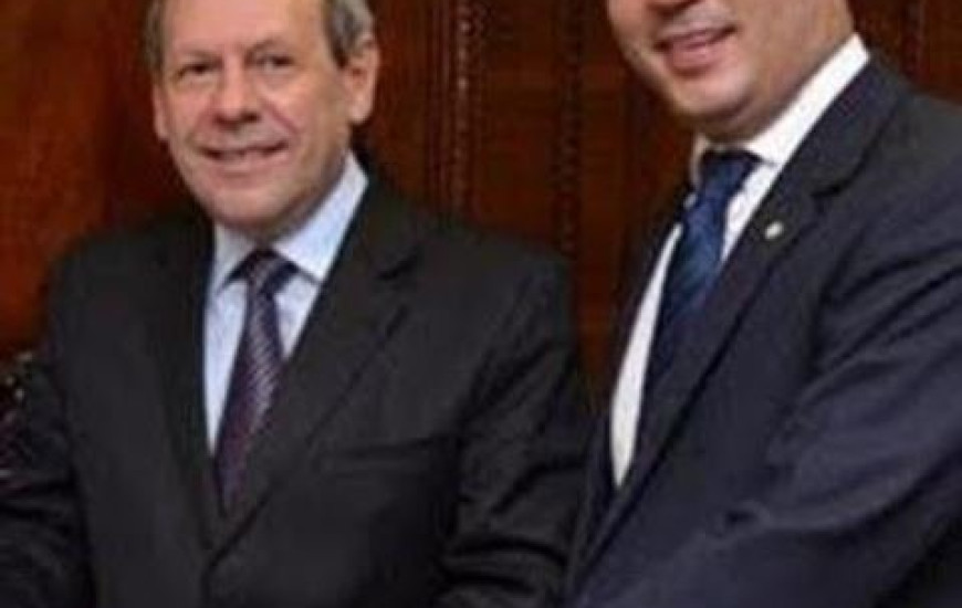 Prefeito Ronaldo Dimas e Deputado Vicentinho Jr.