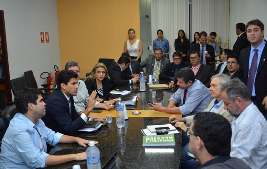 Reunião na Câmara de Palmas