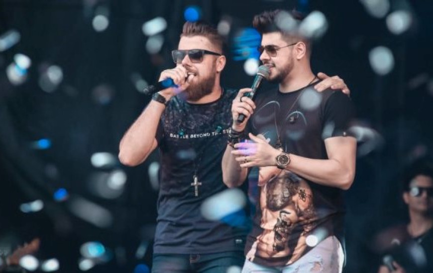 Dupla Zé Neto e Cristiano faz show nesta quinta, em Palmas
