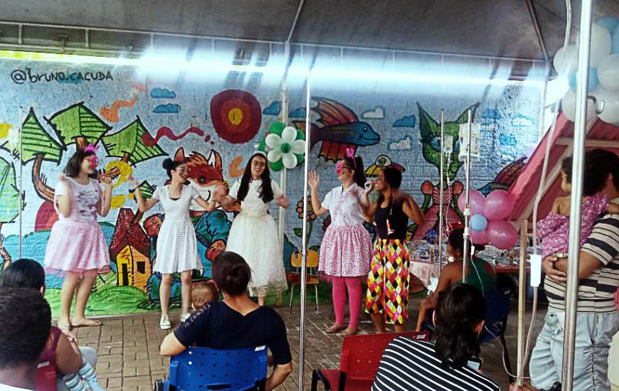 Programação conta com a participação de voluntários