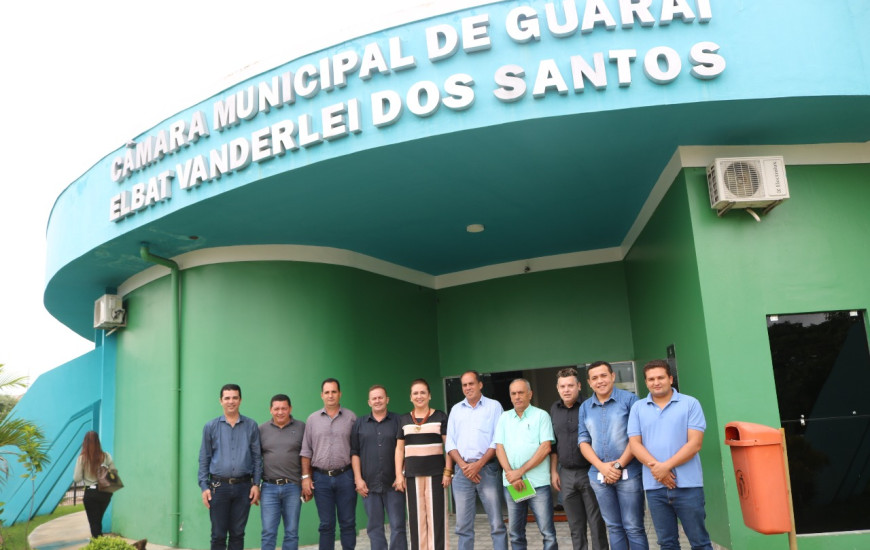 Senadora com lideranças em Guaraí