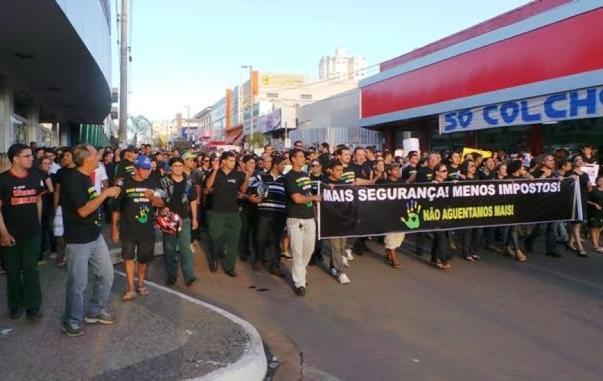 Manifestação semelhante foi realizada em 2013