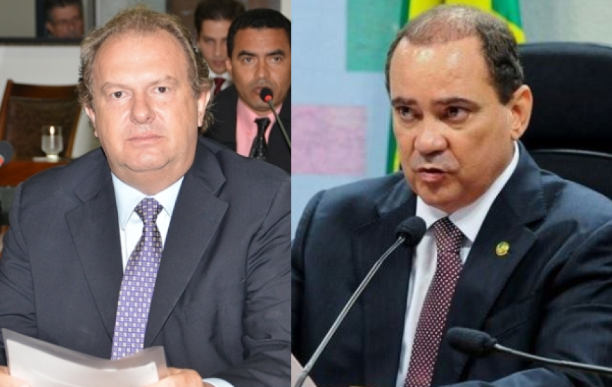Mauro Carlesse e Vicentinho Alves