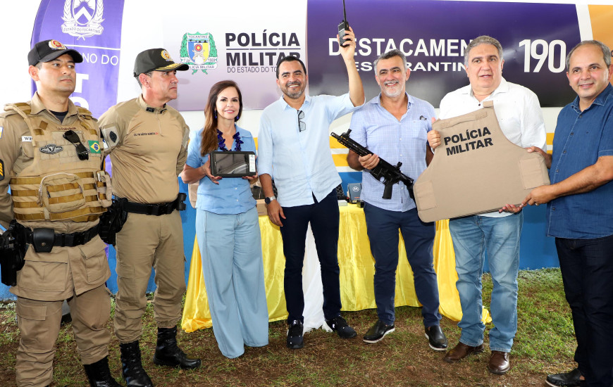 Inauguração do Destacamento da PM no município de Esperantina