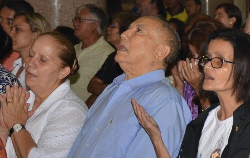 Governador também participou de missa