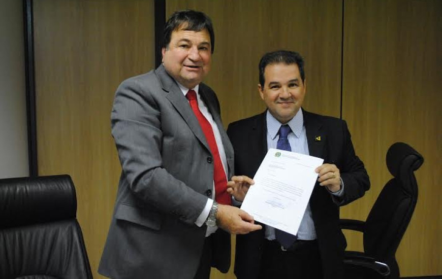 César Halum e o ministro