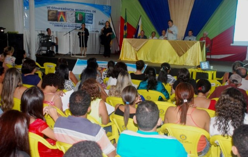 Conferência Municipal de Saúde em Colinas