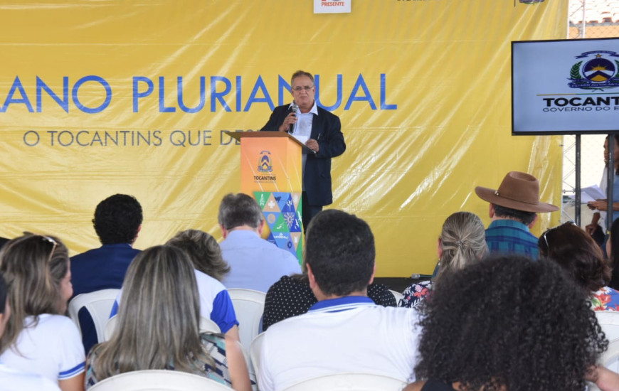 Secretário-executivo da Governadoria, Divino Allan, representou Carlesse