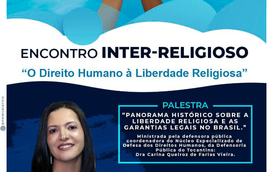 Cartaz de encontro religioso