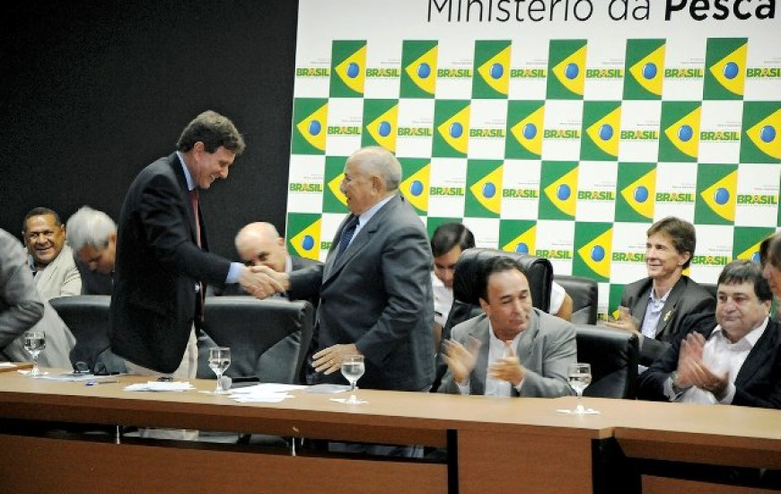 Governador cumprimenta Ministro Marcelo Crivella