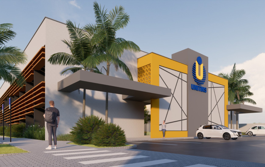 Maquete do novo câmpus da Unitins em Augustinópolis