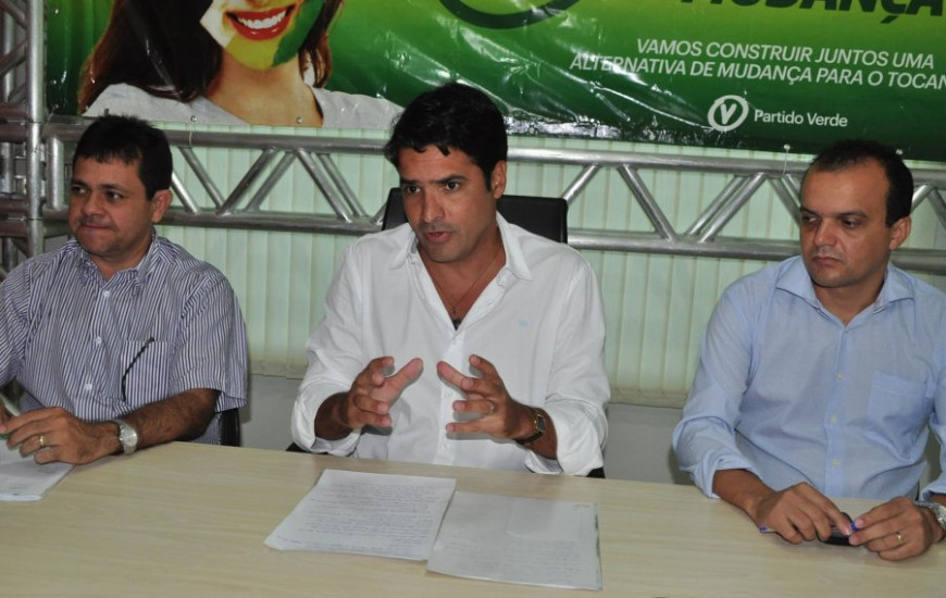 Lelis durante coletiva