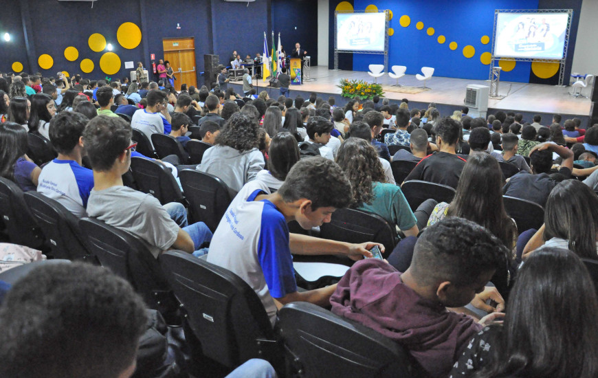 Abertura oficial do ano letivo de 2020 ocorreu nesta segunda-feira, 3