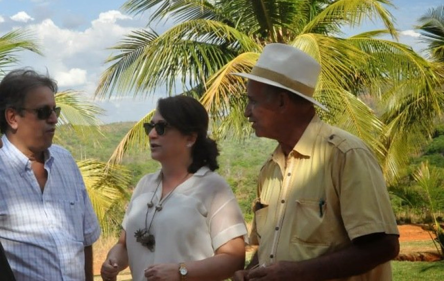 Marcelo, Derval e Kátia nos tempos de paz