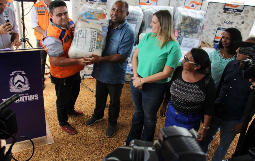 Vice-governadora acompanhou entregas