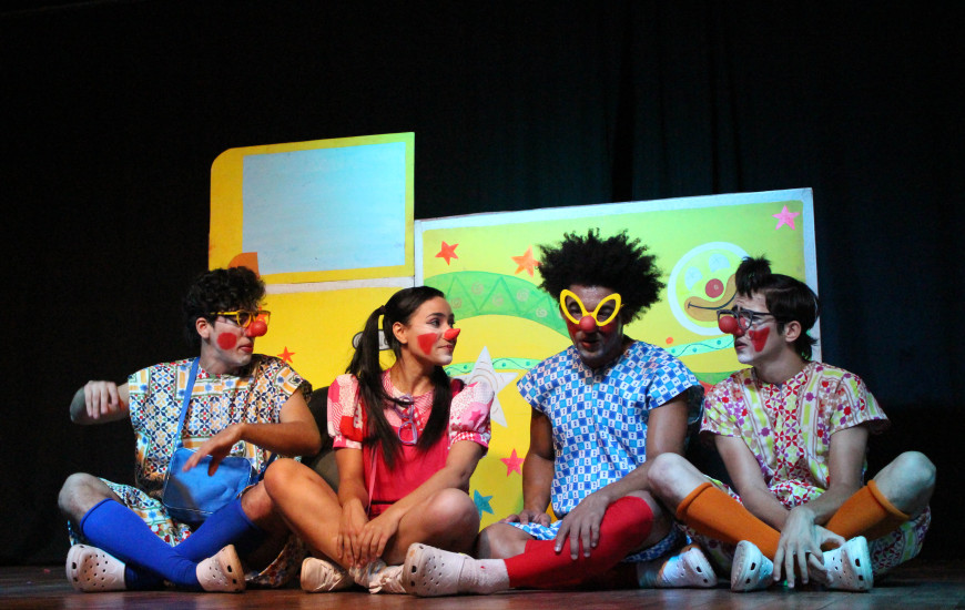 Público infantojuvenil terá a peça teatral “Geringonça”.