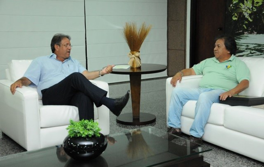 Reunião entre Marcelo Miranda e Carlos Terena