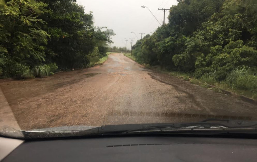 Chuva atingiu 28 mm de precipitação pluviométrica