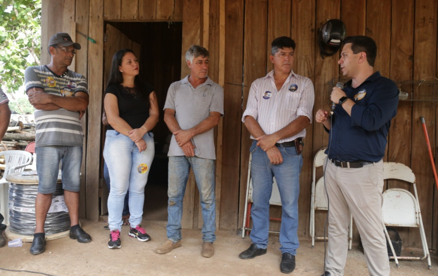 Candidato ainda cumpre agenda em Babaçulândia nesta quarta-feira, 3