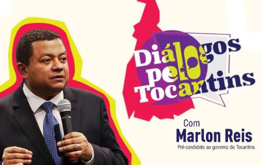 Marlon Reis em agenda pelo “Diálogos do Tocantins”