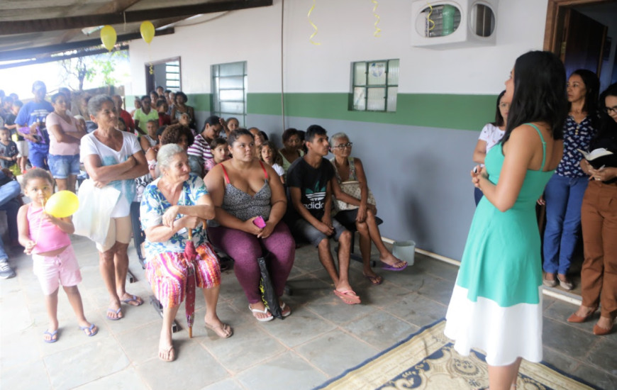  Na estreia, houve palestras motivacionais