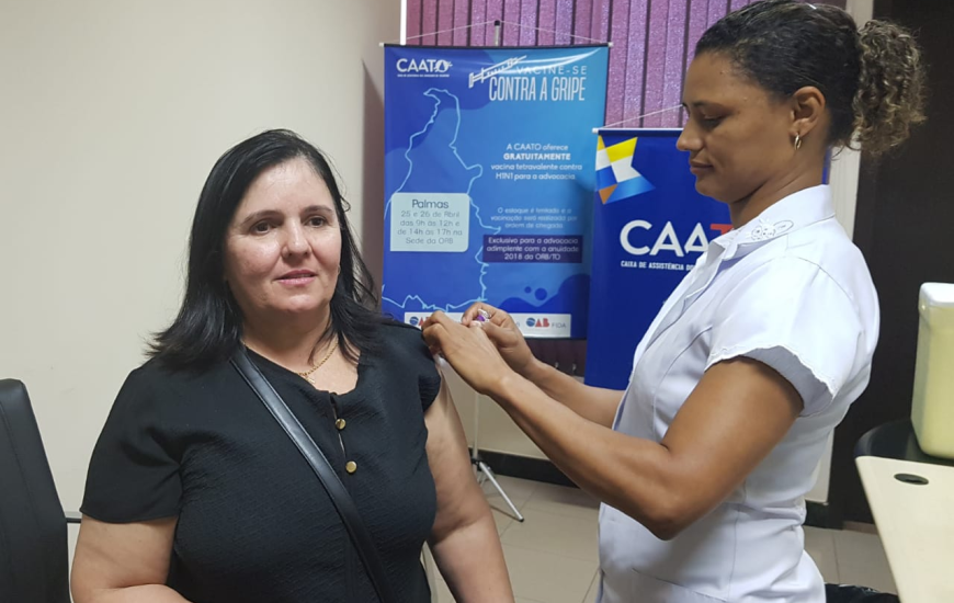 CAATO imuniza advocacia em todo o Estado