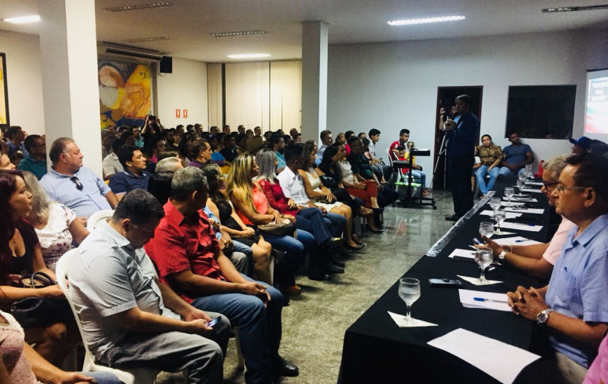Evento foi realizado na Câmara de Palmas
