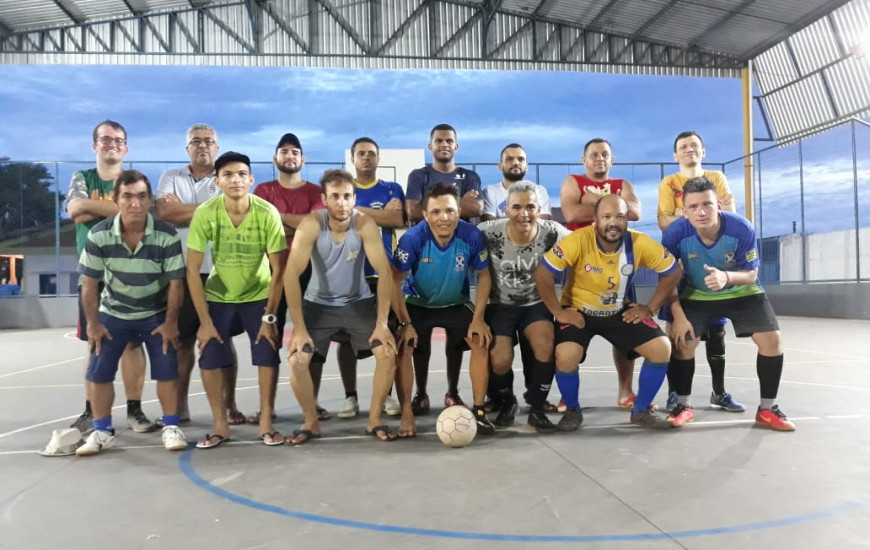 Time de futsal surdo Novo Horizonte